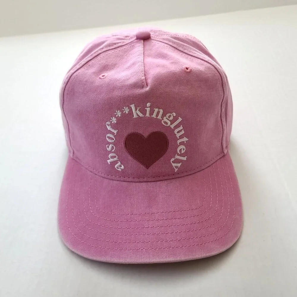 Sex And The City Absof*ckinlutely Hat Cap Pink One Size HBO Movie TV Promo NWOT